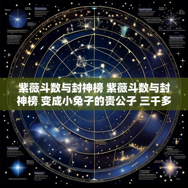 紫薇斗数与封神榜 紫薇斗数与封神榜 变成小兔子的贵公子 三千多年以前