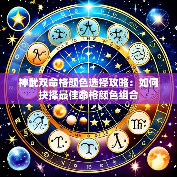 神武双命格颜色选择攻略：如何抉择最佳命格颜色组合