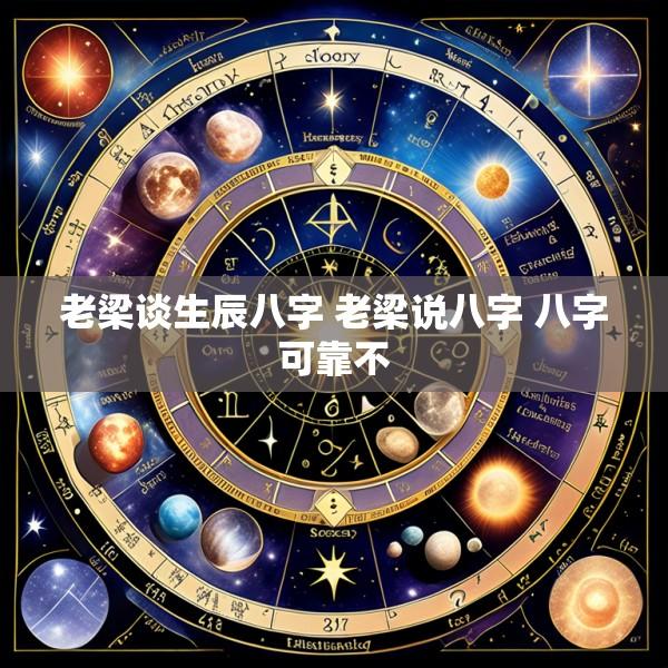 老梁谈生辰八字 老梁说八字 八字可靠不