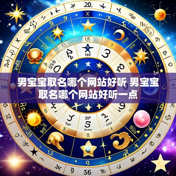 男宝宝取名哪个网站好听 男宝宝取名哪个网站好听一点