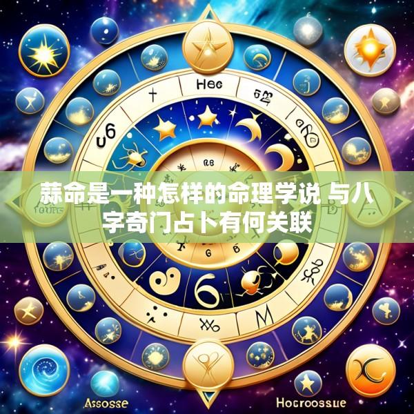 蒜命是一种怎样的命理学说 与八字奇门占卜有何关联