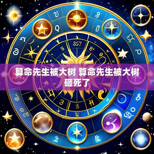 算命先生被大树 算命先生被大树砸死了