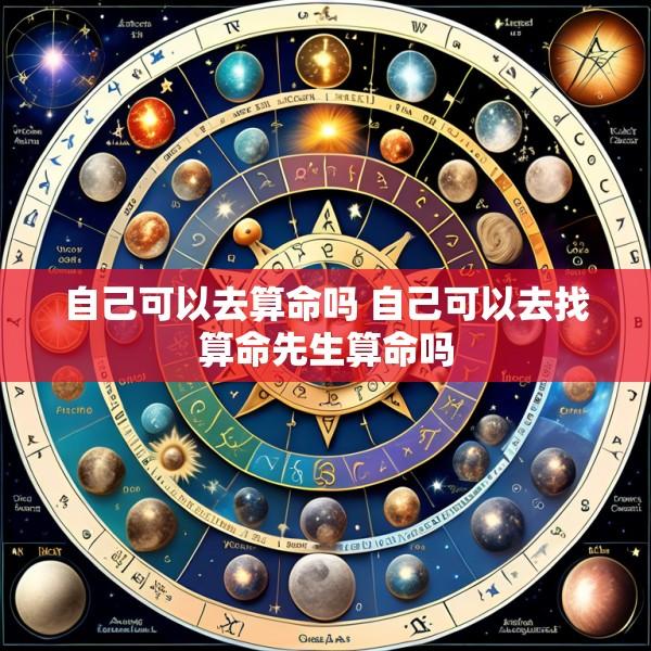 自己可以去算命吗 自己可以去找算命先生算命吗