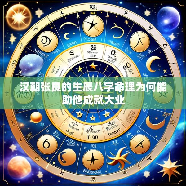 汉朝张良的生辰八字命理为何能助他成就大业