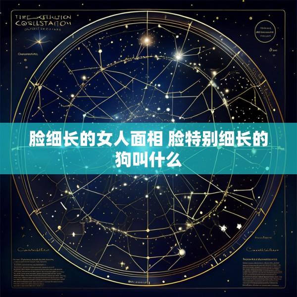 脸细长的女人面相 脸特别细长的狗叫什么