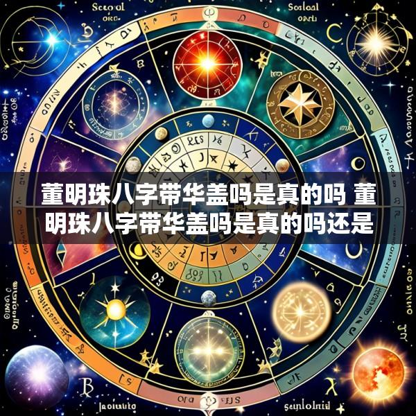 董明珠八字带华盖吗是真的吗 董明珠八字带华盖吗是真的吗还是假的