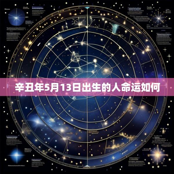 辛丑年5月13日出生的人命运如何