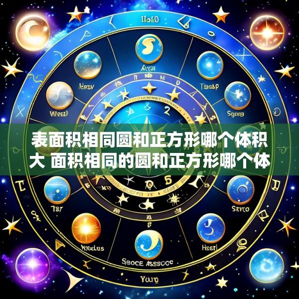 表面积相同圆和正方形哪个体积大 面积相同的圆和正方形哪个体积大