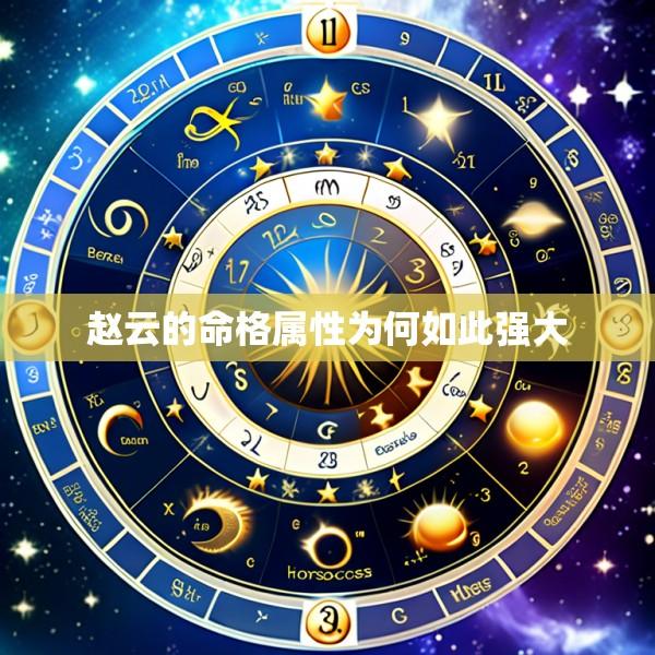 赵云的命格属性为何如此强大