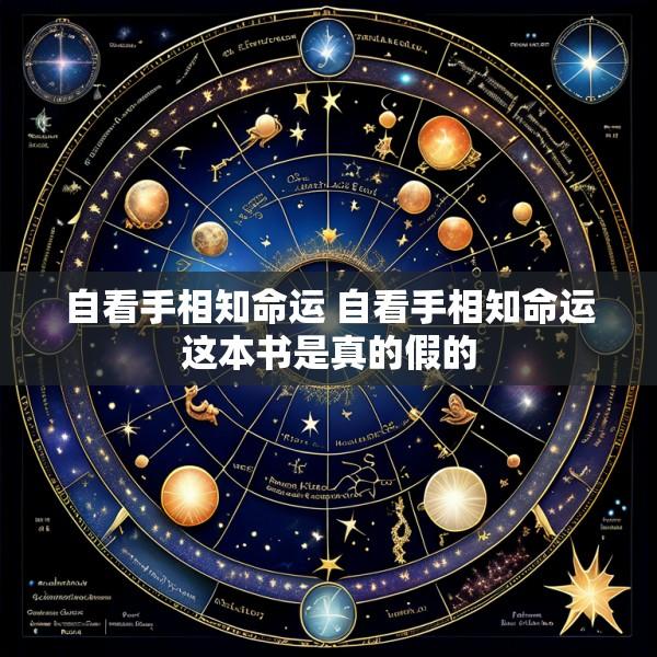 自看手相知命运 自看手相知命运这本书是真的假的
