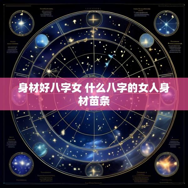 身材好八字女 什么八字的女人身材苗条