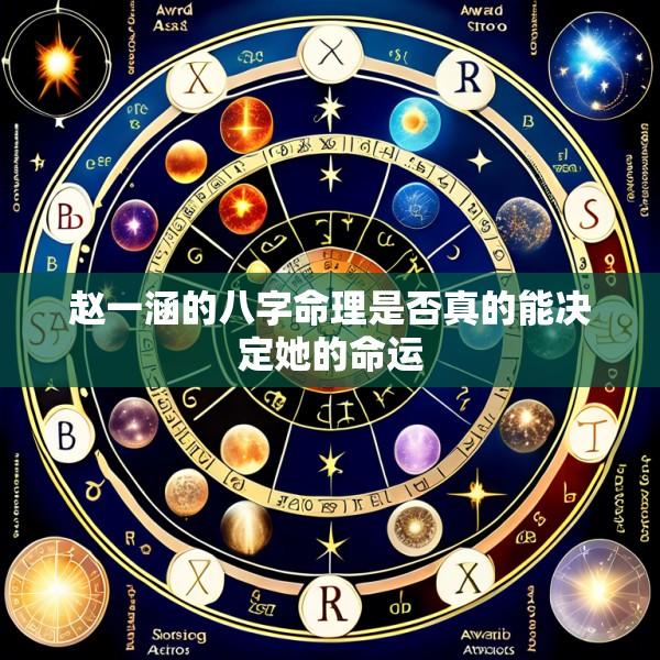 赵一涵的八字命理是否真的能决定她的命运