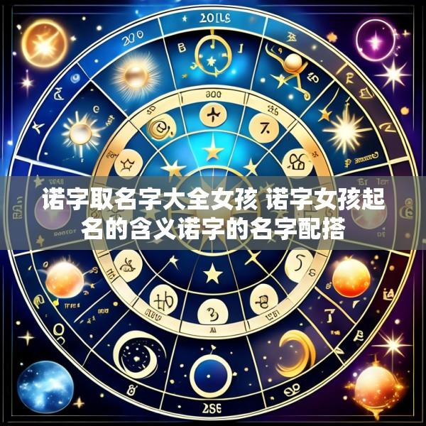 诺字取名字大全女孩 诺字女孩起名的含义诺字的名字配搭