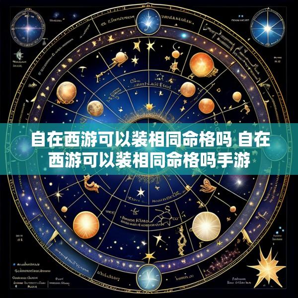 自在西游可以装相同命格吗 自在西游可以装相同命格吗手游
