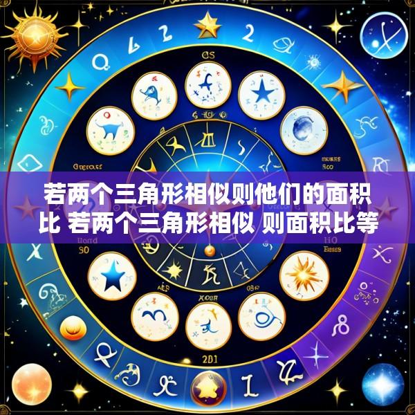 若两个三角形相似则他们的面积比 若两个三角形相似 则面积比等于周长比的平方对不对