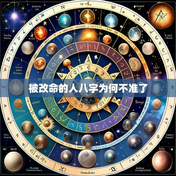 被改命的人八字为何不准了