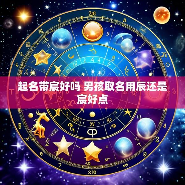 起名带宸好吗 男孩取名用辰还是宸好点