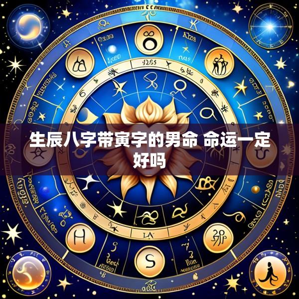 生辰八字带寅字的男命 命运一定好吗