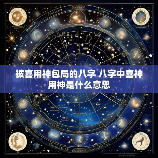 被喜用神包局的八字 八字中喜神用神是什么意思