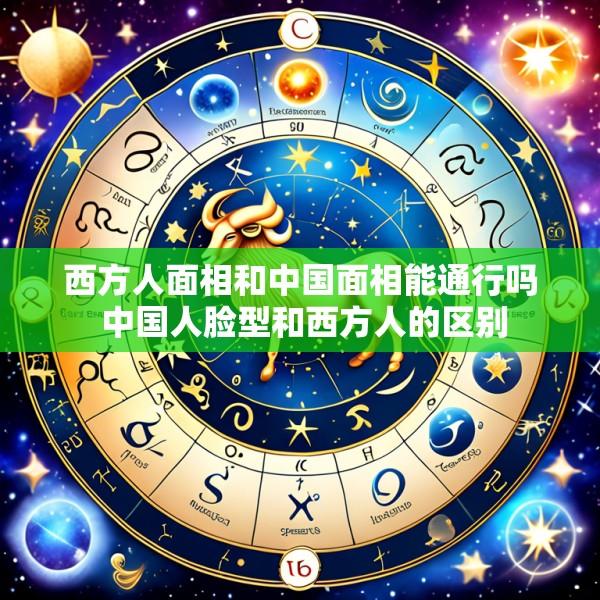 西方人面相和中国面相能通行吗 中国人脸型和西方人的区别