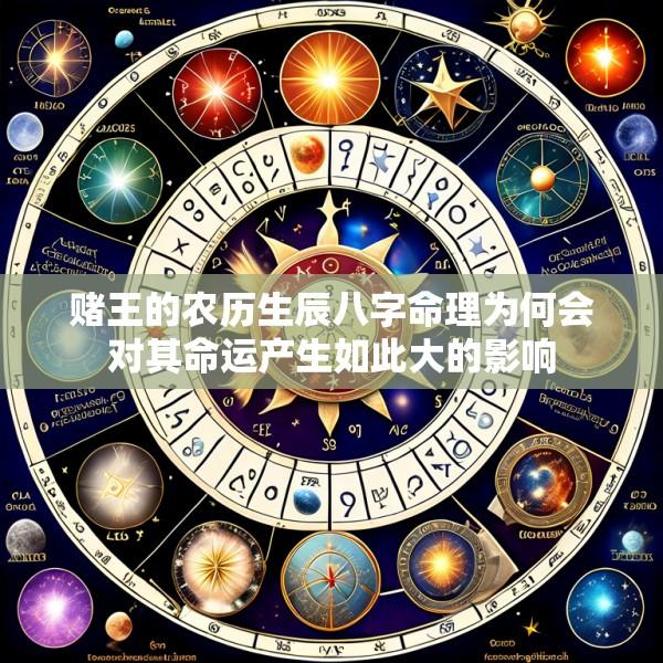 赌王的农历生辰八字命理为何会对其命运产生如此大的影响