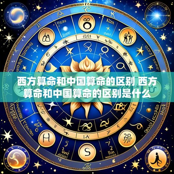 西方算命和中国算命的区别 西方算命和中国算命的区别是什么