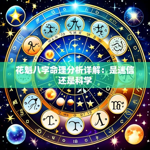 花魁八字命理分析详解：是迷信还是科学