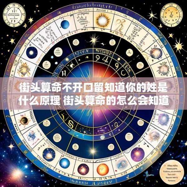 街头算命不开口留知道你的姓是什么原理 街头算命的怎么会知道你的姓氏