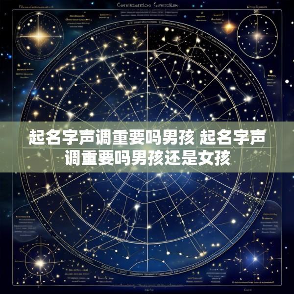 起名字声调重要吗男孩 起名字声调重要吗男孩还是女孩
