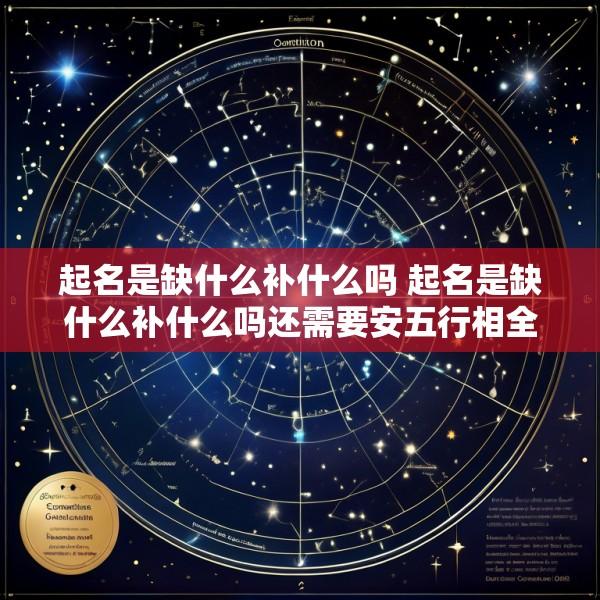 起名是缺什么补什么吗 起名是缺什么补什么吗还需要安五行相全克