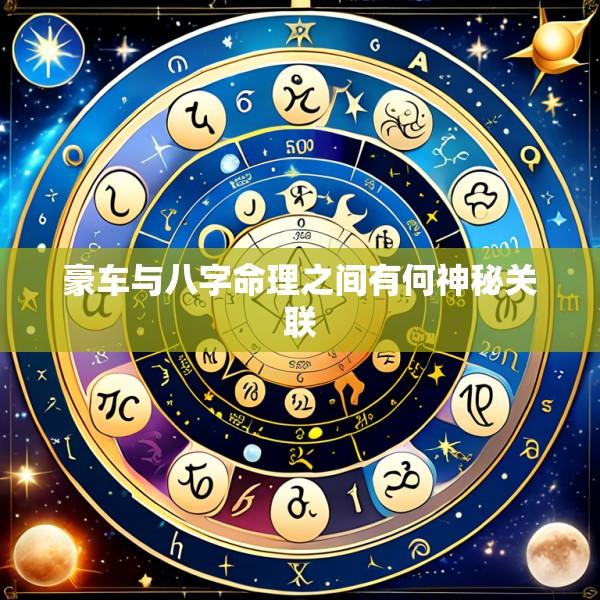 豪车与八字命理之间有何神秘关联