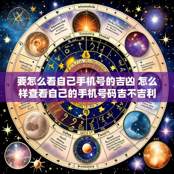 要怎么看自己手机号的吉凶 怎么样查看自己的手机号码吉不吉利