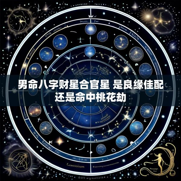 男命八字财星合官星 是良缘佳配还是命中桃花劫