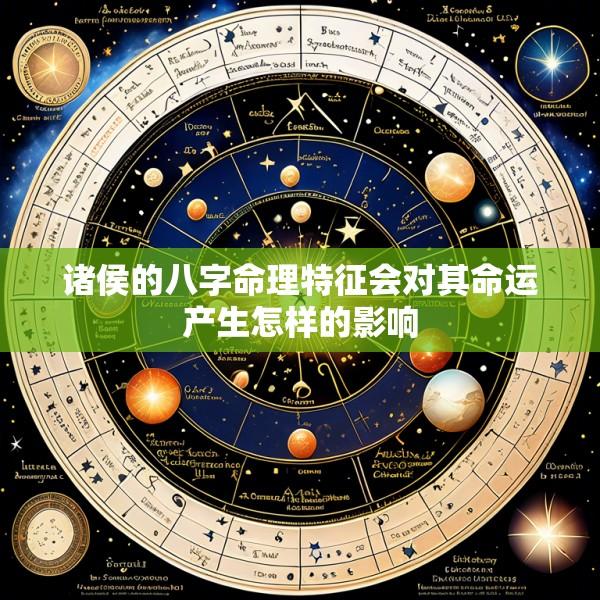 诸侯的八字命理特征会对其命运产生怎样的影响