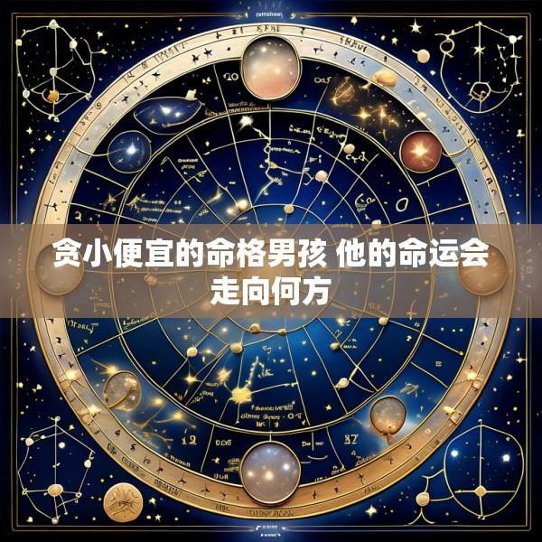 贪小便宜的命格男孩 他的命运会走向何方