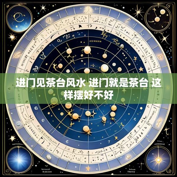 进门见茶台风水 进门就是茶台 这样摆好不好