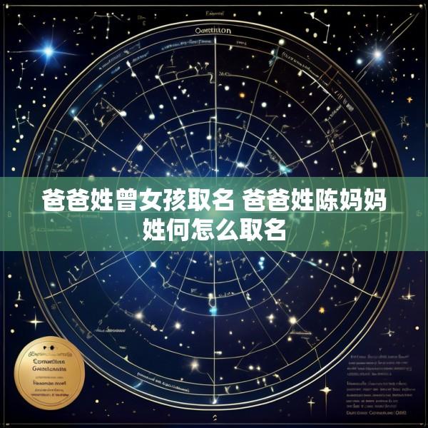 爸爸姓曾女孩取名 爸爸姓陈妈妈姓何怎么取名