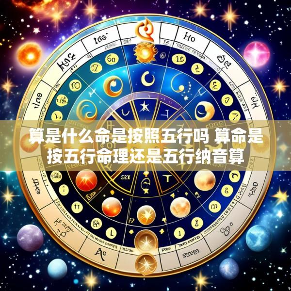 算是什么命是按照五行吗 算命是按五行命理还是五行纳音算
