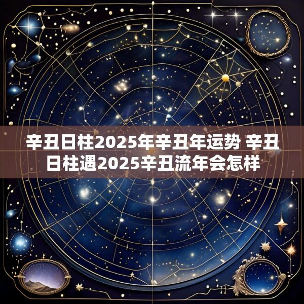 辛丑日柱2025年辛丑年运势 辛丑日柱遇2025辛丑流年会怎样