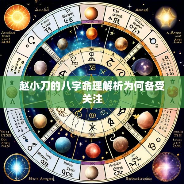 赵小刀的八字命理解析为何备受关注