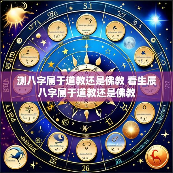 测八字属于道教还是佛教 看生辰八字属于道教还是佛教