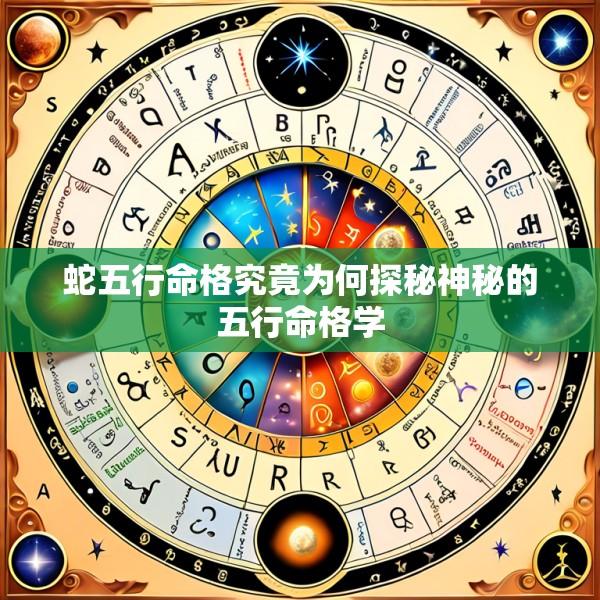 蛇五行命格究竟为何探秘神秘的五行命格学