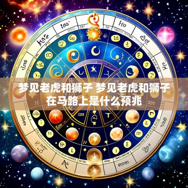 梦见老虎和狮子 梦见老虎和狮子在马路上是什么预兆