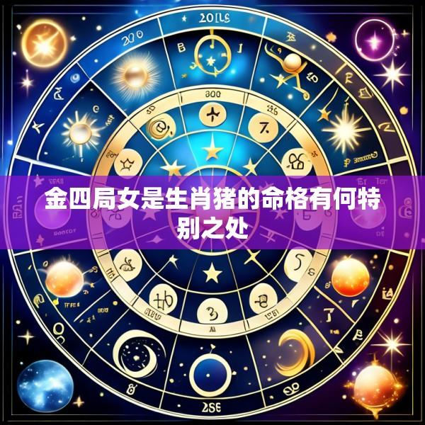 金四局女是生肖猪的命格有何特别之处