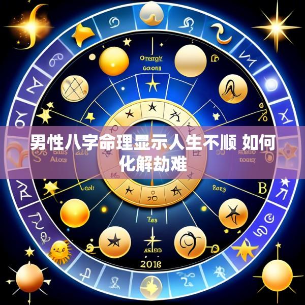 男性八字命理显示人生不顺 如何化解劫难