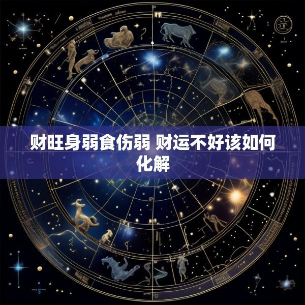 财旺身弱食伤弱 财运不好该如何化解
