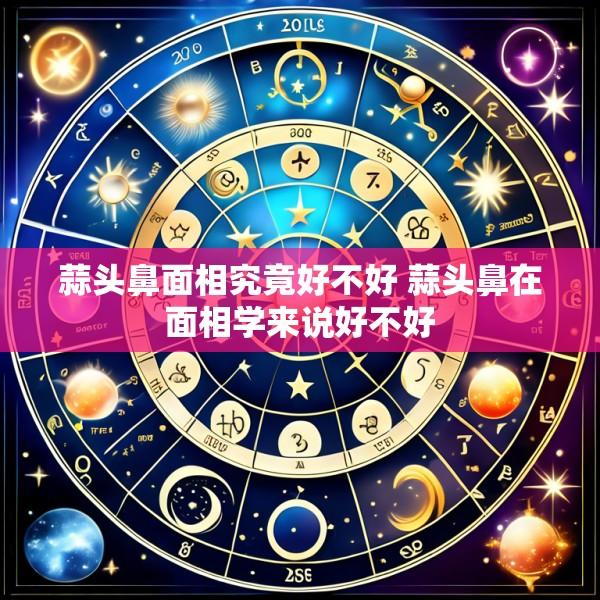 蒜头鼻面相究竟好不好 蒜头鼻在面相学来说好不好