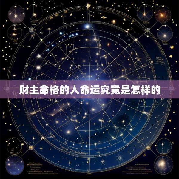财主命格的人命运究竟是怎样的