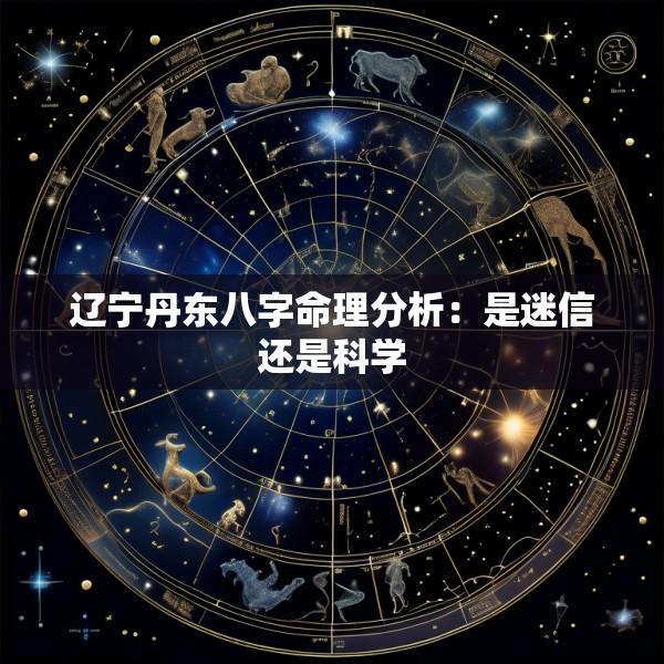 辽宁丹东八字命理分析：是迷信还是科学