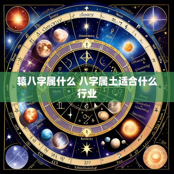 辕八字属什么 八字属土适合什么行业